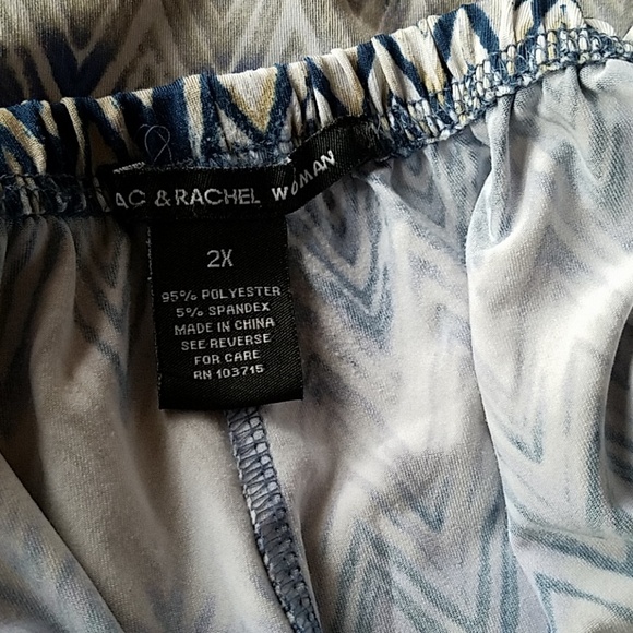 Zac & Rachel Woman 2X Pants - Picture 5 of 6